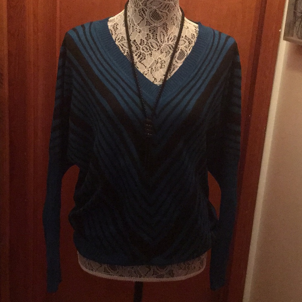 Jon & Anna New York blue & black Tunic